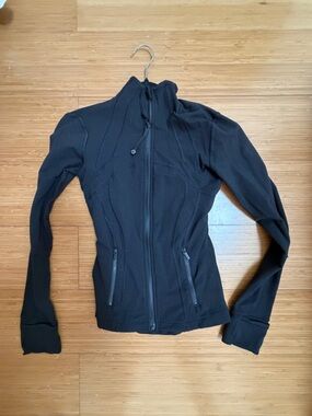 lululemon athletica Black Full-Zip Jacket (Define Jacket)